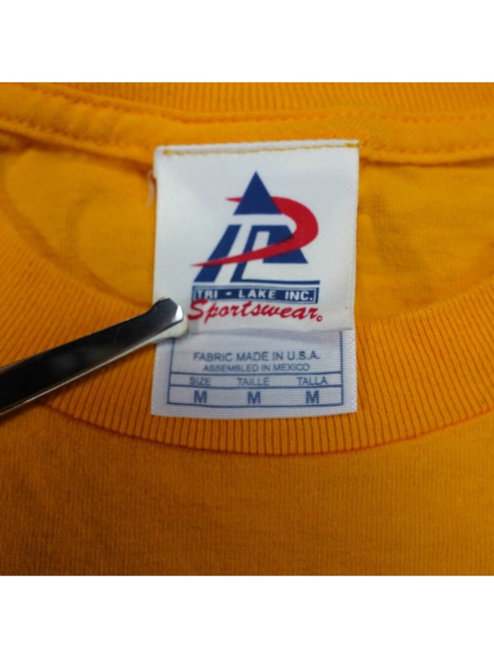 Y2K LSU Tigers Sugar Bowl 2004 T Shirt Mens M Yellow Nokia National Championship - Picture 5 of 9